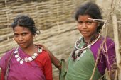 Tribale vrouwen uit Centraal-India