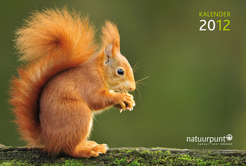 Natuurpunt Kalender cover 2012