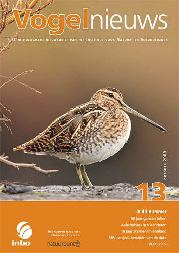 Watersnip op de cover